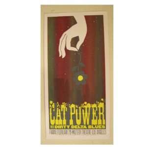  Cat Power Poster Concert Different Color