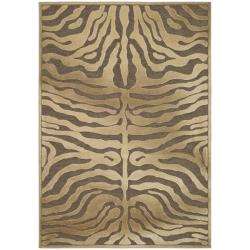 Paradise Tiger Brown Viscose Rug (27 x 4)  Overstock