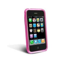   Pink TPU Rubber Skin Case Cover for Apple 3G iPhone  