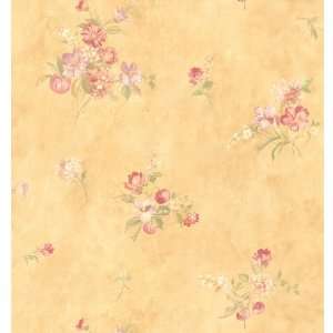   Apple Floral Print Sidewall Wallpaper 253 42724