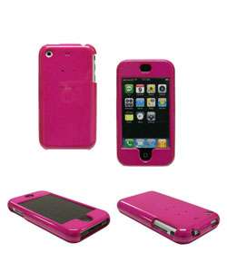 Plastic Hot Pink iPhone Case  Overstock