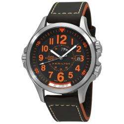   Khaki Aviation Navy GMT Air Race Black Dial Watch  