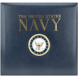 Postbound Navy Scrapbook Album  