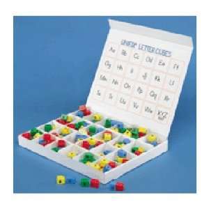    UNIFIX Letter Cubes, Alphabet Sorting Box Only