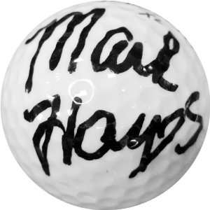  Mark Hayes Autographed/Hand Signed Golf Ball: Sports 