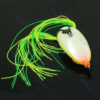 New Bass Frog Topwater Fishing Lure Bait Hooks Fishing Tackle 70mm 15g 
