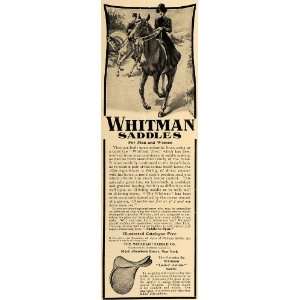   Whitman Horse Supplies Riding   Original Print Ad