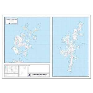  Orkney & Shetland Planning Map (9781906979447) Jonathan 