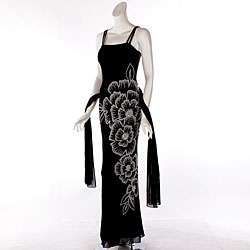 Aspeed Design Hand beaded Floor length Dress  Overstock