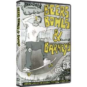 Beers Bowls And Barneys Skateboard DVD 