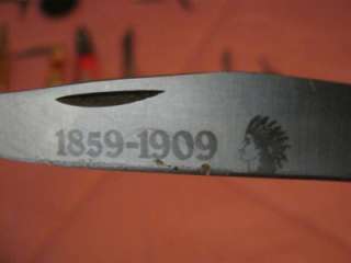 lades are 3 3 5 in long perfect condition 102 year old knife do not 