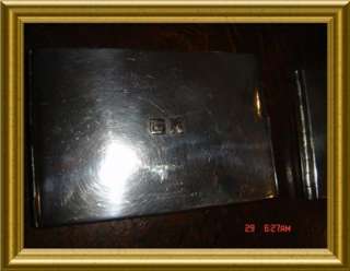 ANTIQUE Sterling Silver (Peru Esterlina 925) & Gold Compact 
