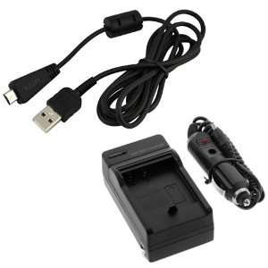 GTMax Replacement NP BN1 Battery Charger with Car Adapter 