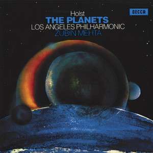 Zubin Mehta, Holst The Planets. 180g Sealed Vinyl LP  