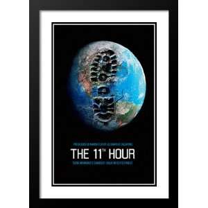 The 11th Hour 20x26 Framed and Double Matted Movie Poster   Style C 