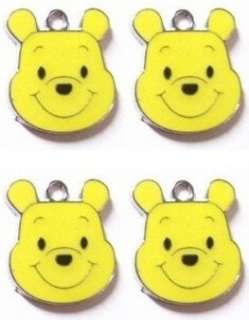   the Pooh Metal Charms pendants DIY Jewellery Making crafts 20mm  