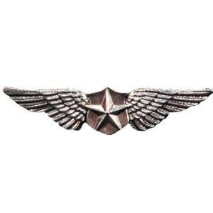   By Elope Novelty Pilot Wings Pin / Gray   One Size 