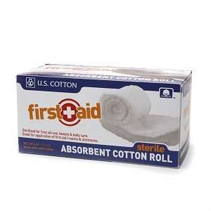  First Aid Absorbent Cotton Roll, 4 oz Health & Personal 