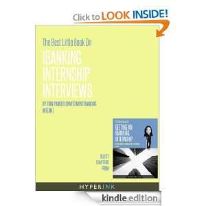 The Best Little Book On IBanking Internship Interviews Erin Parker 