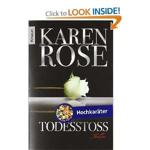  Todesstoß (9783426503003) Karen Rose Books