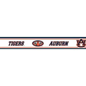  Auburn Tigers Licensed Wallpaper Border