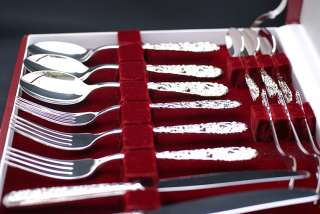 CUTLERY set Silver 925 Flatware Knives Spoons 3Peace  