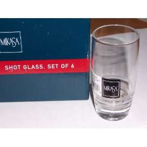  MIKASA Shot Glass, Global Cuisine Set of 6 Kitchen 