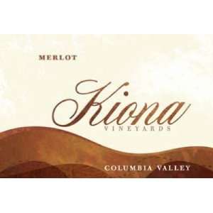  2005 Kiona Columbia Valley Merlot 750ml: Grocery 