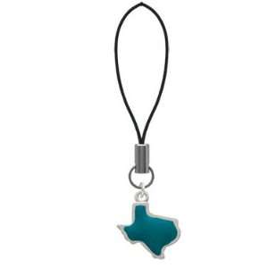  Texas   Turquoise Cell Phone Charm Arts, Crafts & Sewing