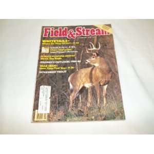  Field & Stream Magazine November 1984 (LXXXIX) David E 