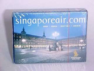 Singapore Airlines playing cards ( singaporeair) #B  