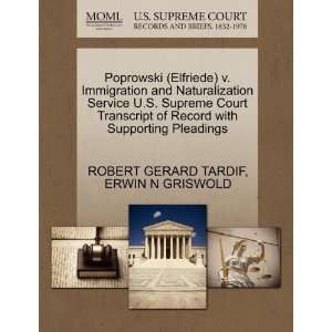  and Naturalization Service U.S. Supreme Court Transcript of Record 