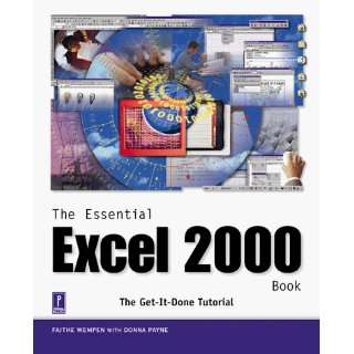 Essential Excel 2000 Book Faithe Wempen, Donna Payne  
