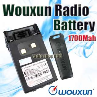   for Sale is a 100% Brand New WOUXUN ORIGINAL BATTERY ( High Capacity