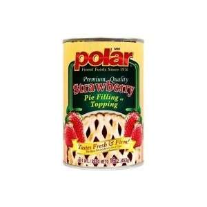 Polar Strawberry Pie Filling   24 Pack Grocery & Gourmet Food