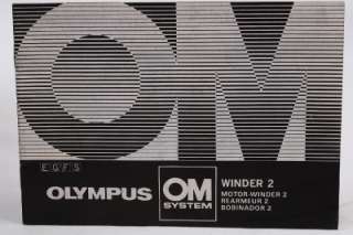 Olympus OM Winder 2 Instruction manual/ English  