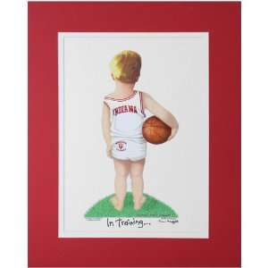   11 x 14 Basketball Player in Training Print