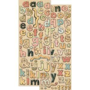   Company Handmade Doodle Alphabet Die Cuts: Arts, Crafts & Sewing