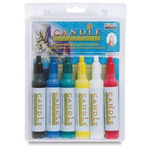   Candle DecoPaint   Primary Colors, Set of 6 Arts, Crafts & Sewing