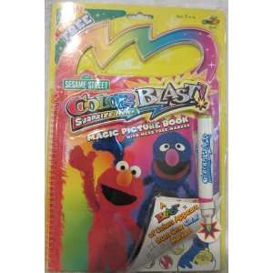  Sesame Street Color Blast Magic Picture Book Toys & Games