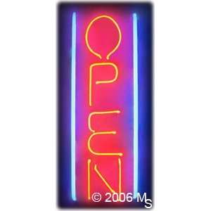NEON OPEN SIGN (Vertical style)   24 x Grocery & Gourmet Food