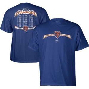 Chicago Bears Super Bowl XLI Champions Youth Roster T Shirt  
