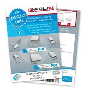 com 2 x atFoliX FX Clear Invisible screen protector for Canon EOS 1D 