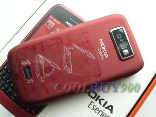 NEW UNLOCKED BRAND NEW NOKIA E63 3G CELL PHONE RED 758478017388  