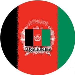    Pack of 12 6cm Square Stickers Afghanistan Flag