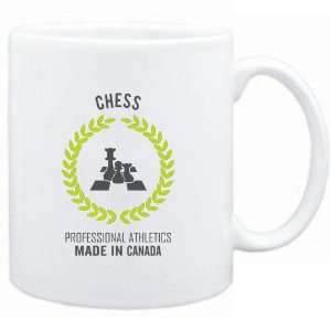    Mug White  Chess MADE IN CANADA  Sports