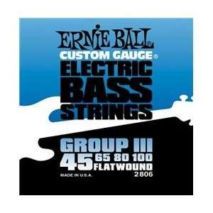   Ball 2806 Flat Wound Group Iii Electric Bass Strings 