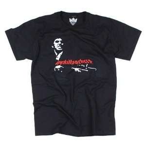 Bunker King Scareface   Mens T Shirt   Black: Sports 