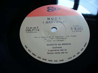 GARYBALDI NUDA, very rare ITA PRROG PSYCH from LP 1972, here as 