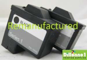 2PK Dell T0529 Black Ink Cartridge A920 720 Series 1  